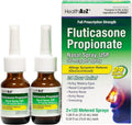 HealthA2Z® Fluticasone 50mcg Nasal Spray, 24-Hr Allergy, 2 Pack 240 Spray